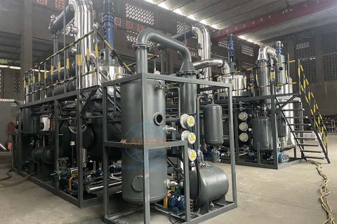 离心式油净化器与聚结分离器对比：汽轮机油处置若何？